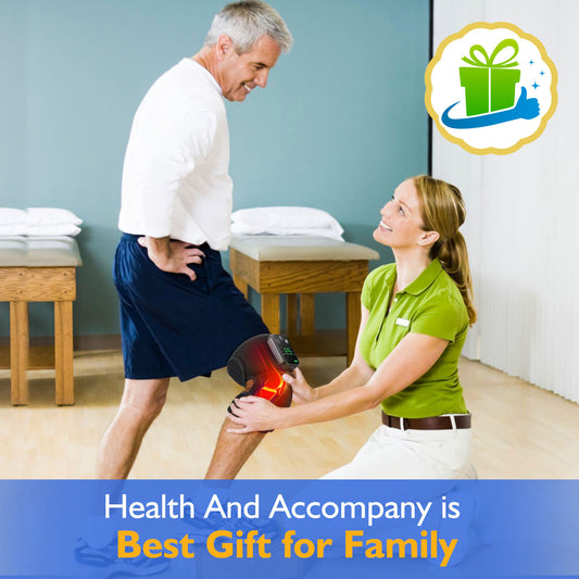 ThermoFlex™ | Draadloze Verwarmende Kniebrace met Massage