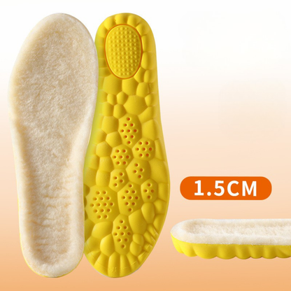 Wooly™ | Warme Verhogende Wollen Inlegzolen