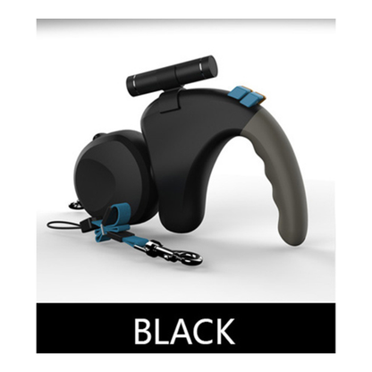 DuoLight™ | Dubbele Automatische Hondenriem met LED-licht