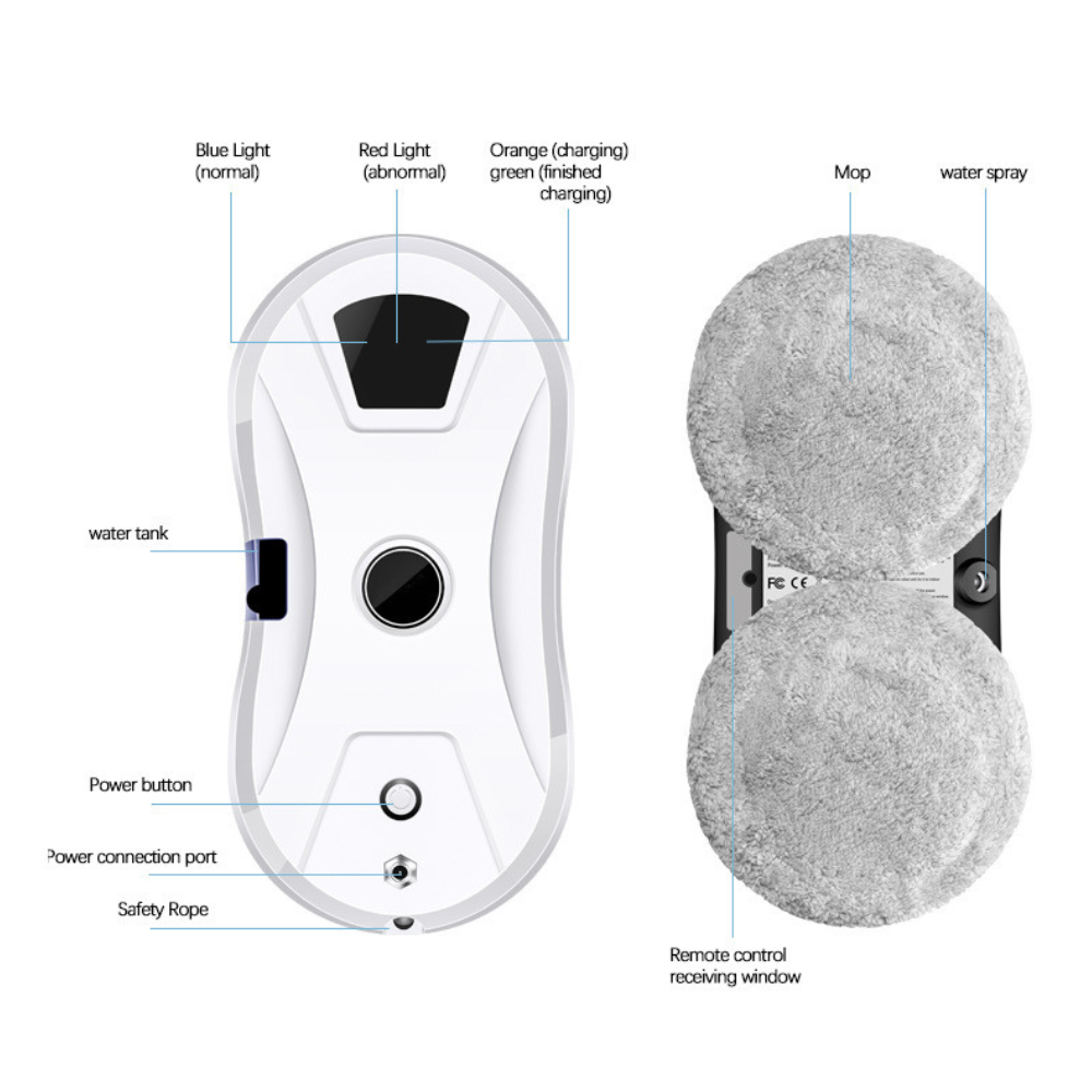 ClearView™ | Slimme Raamreinigingsrobot