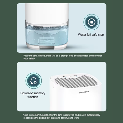 Dehumidifier™ | Slimme luchtontvochtiger met LED-verlichting