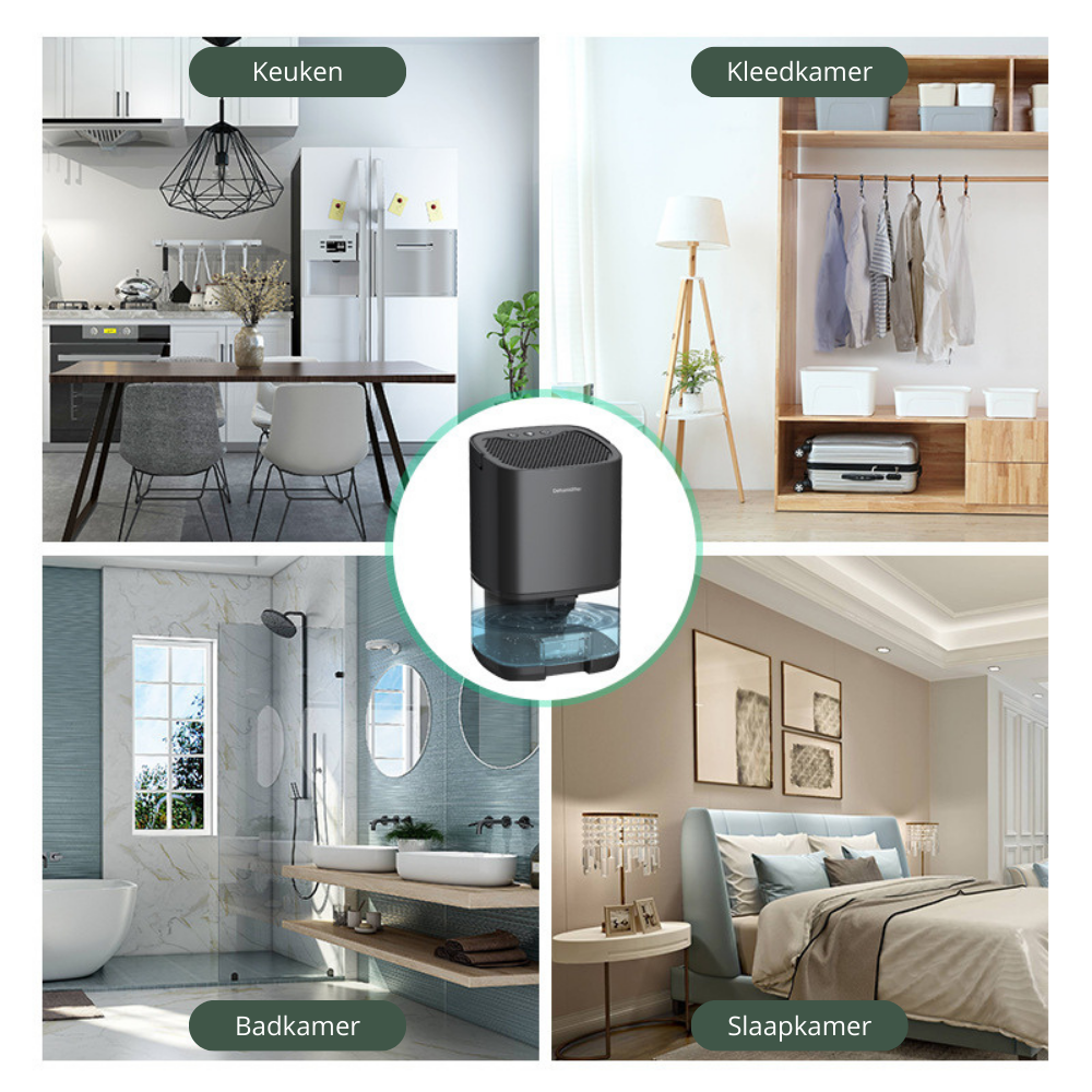 Dehumidifier™ | Slimme luchtontvochtiger met LED-verlichting