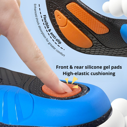 StepEase™ | Comfort Inlegzolen met Gel Ondersteuning