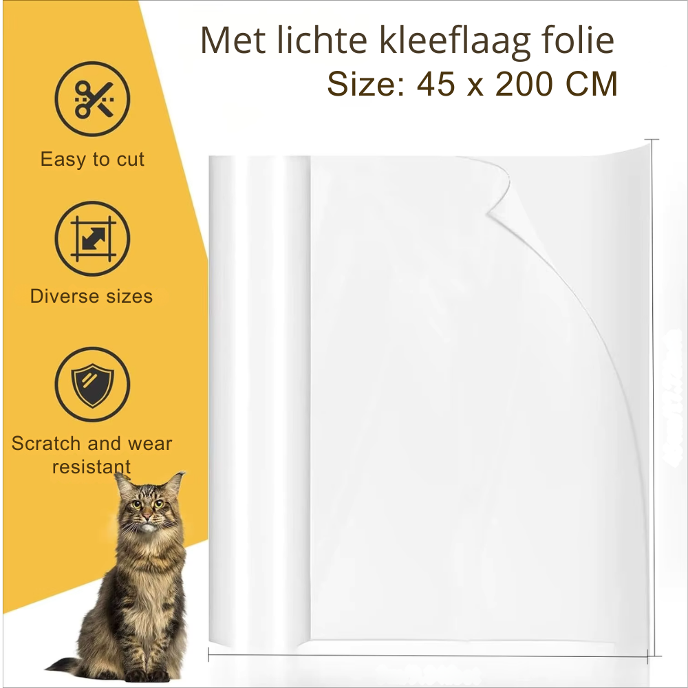 ClaraShield™ | Anti-Krab beschermfolie