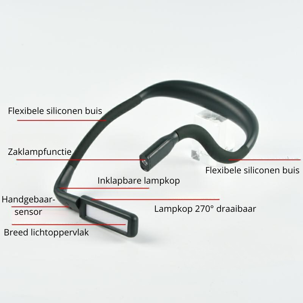 Lumo™ | oplaadbare LED-nek-lamp