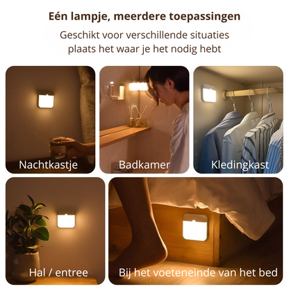 Sensa™ | Slimme Nachtlamp met Bewegingssensor