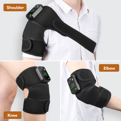 ThermoFlex™ | Draadloze Verwarmende Kniebrace met Massage