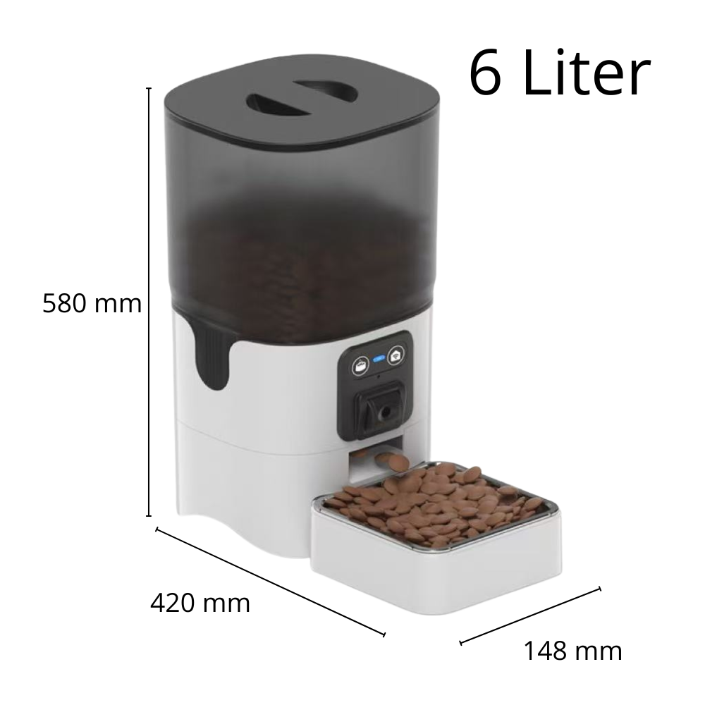 Lio™ | Intelligent Pet Feeder + HD-camera