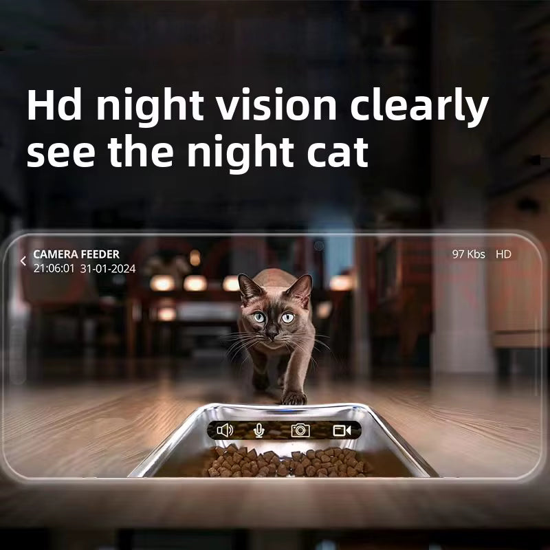 Lio™ | Intelligent Pet Feeder + HD-camera