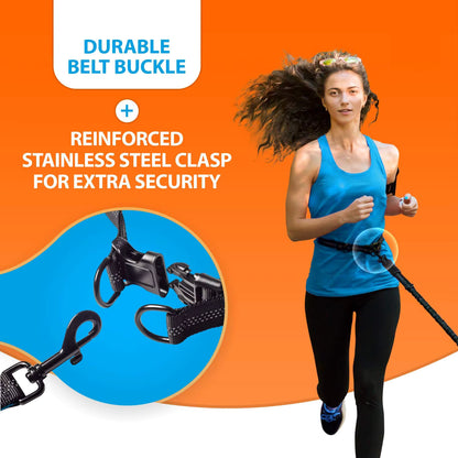 Bruno™ | 360° Handsfree dubbele hondenriem