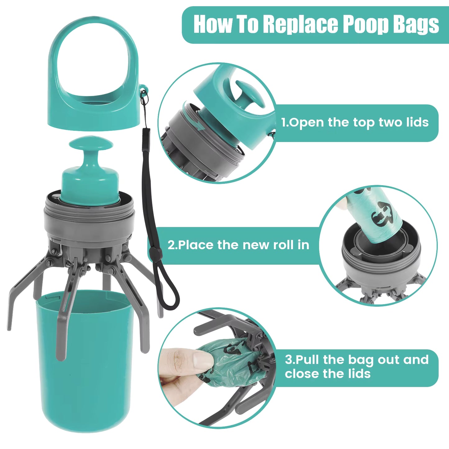 PetGrip™ | Zero-Touch Poop Picker