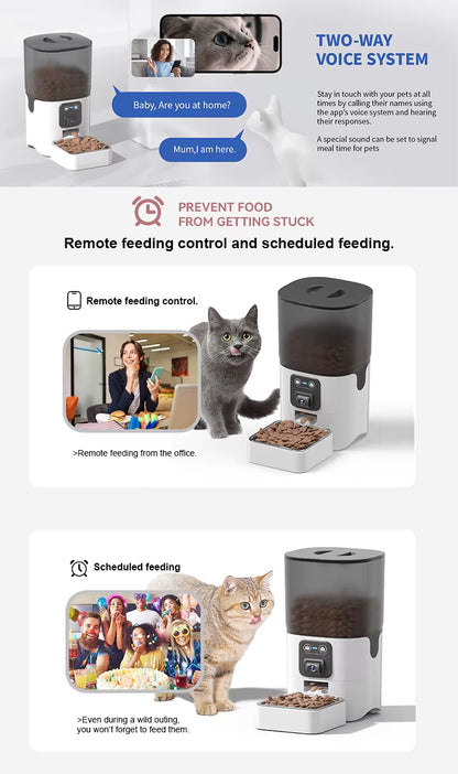 Lio™ | Intelligent Pet Feeder + HD-camera