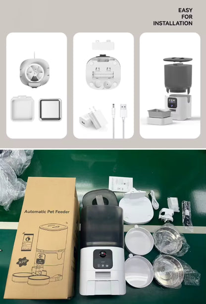 Lio™ | Intelligent Pet Feeder + HD-camera