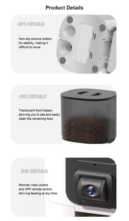 Lio™ | Intelligent Pet Feeder + HD-camera