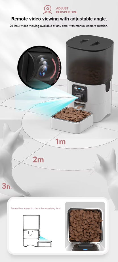 Lio™ | Intelligent Pet Feeder + HD-camera